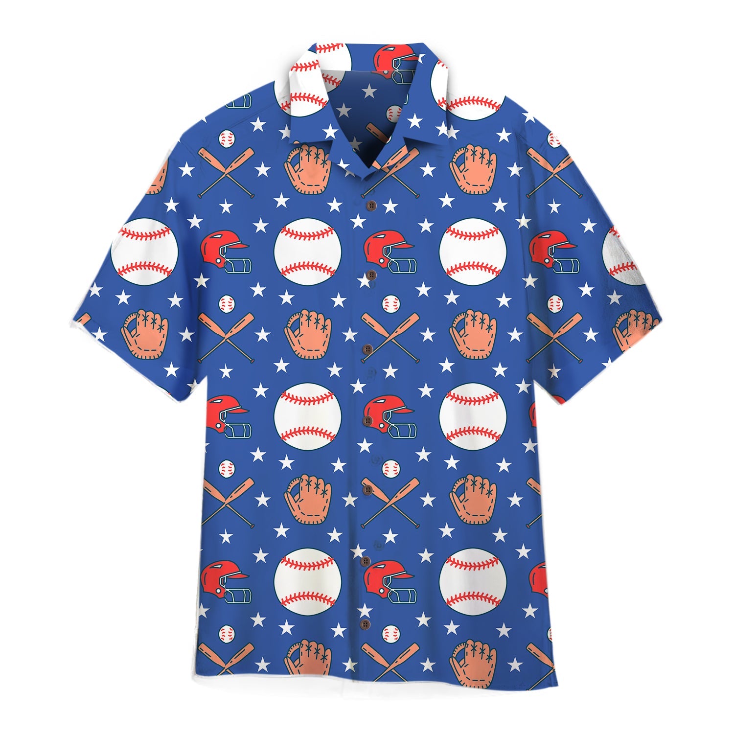 Blue Softball Game Hawaii Shirt For Men And Women Ha46829