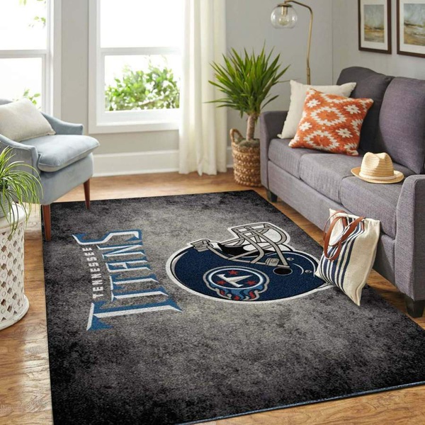 Tennessee Titans Area Rug, Football Floor Decor RCDD81F31291