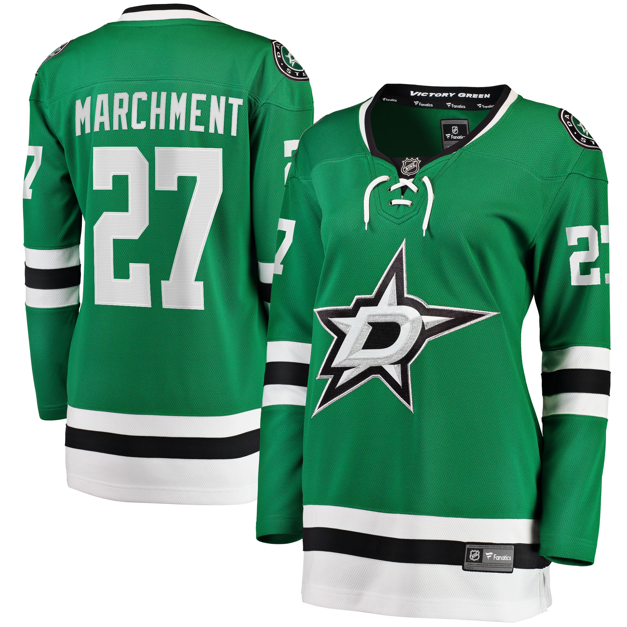 Women's Dallas Stars Mason Marchment Kelly Green Home Breakaway Player Jersey