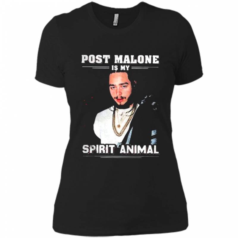 Post Malone Is My Spirit Animal – Ladies’ Boyfriend T-shirt