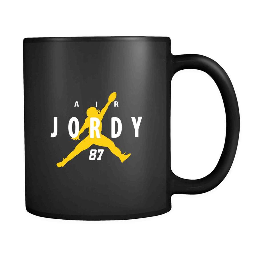 air jordy green bay packers parody 11oz Mug