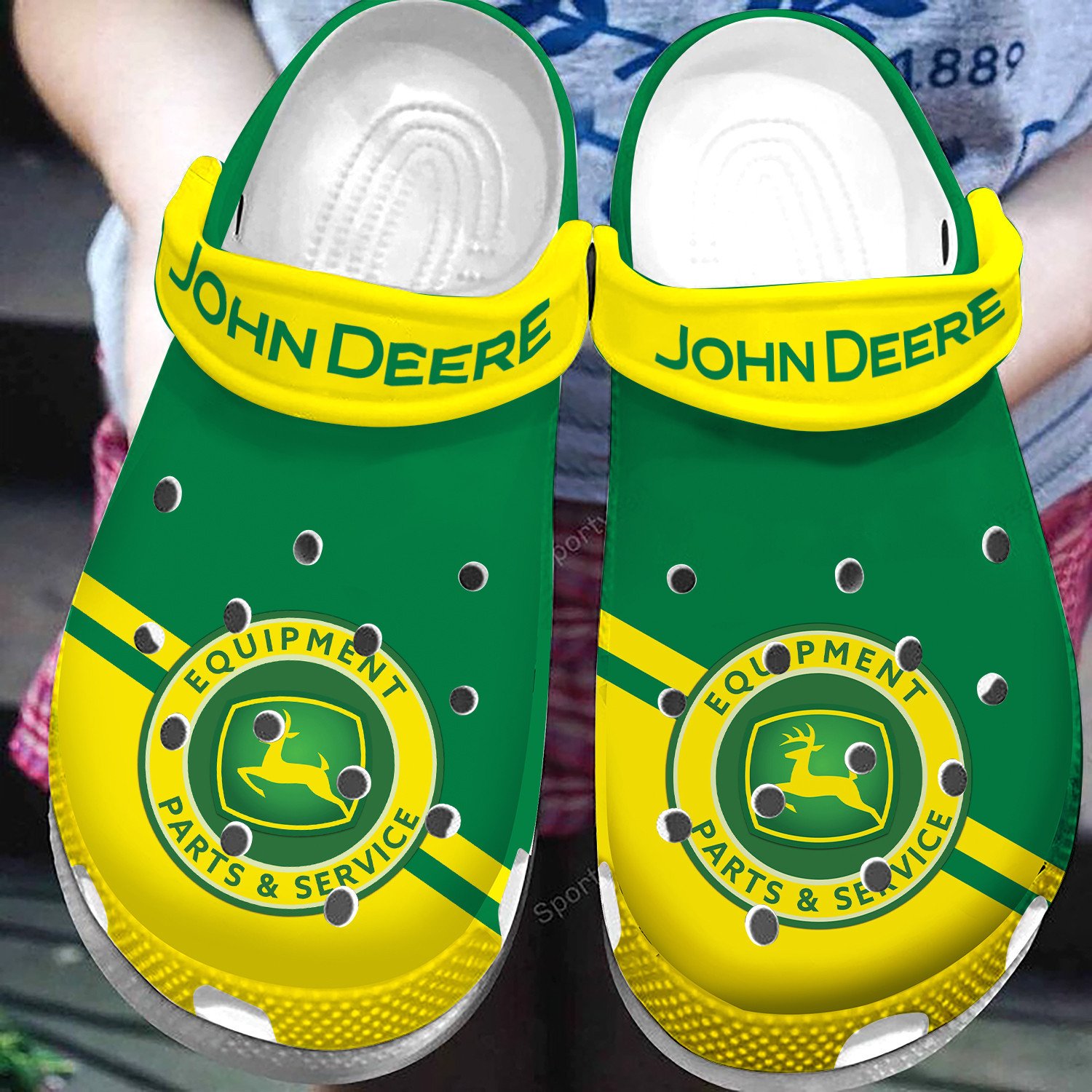 Amazing Jd Green Tractor Clog Shoes #Dh – Justbeperfect_Shop