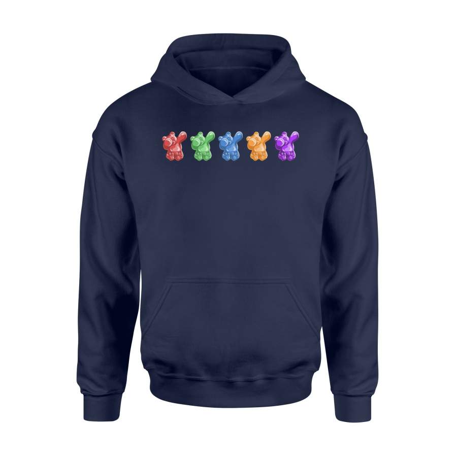 Dabbing Candy Bear Dab Gummy Fruit Treat Hoodie