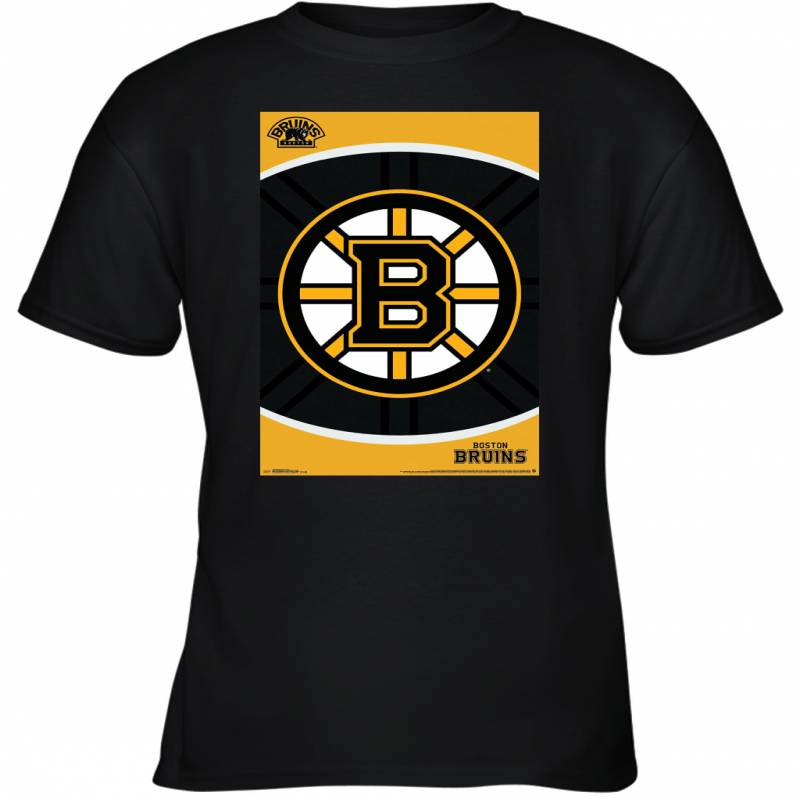 International Boston Bruins Logo Premium Wall Youth T-Shirt