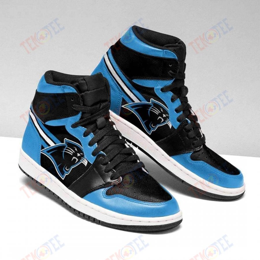 Mens Womens Carolina Panthers Team 3D Printable Models Color Black Blue High Quality Jordan Men Sports Shoes Beautiful And Comfortable TDT394