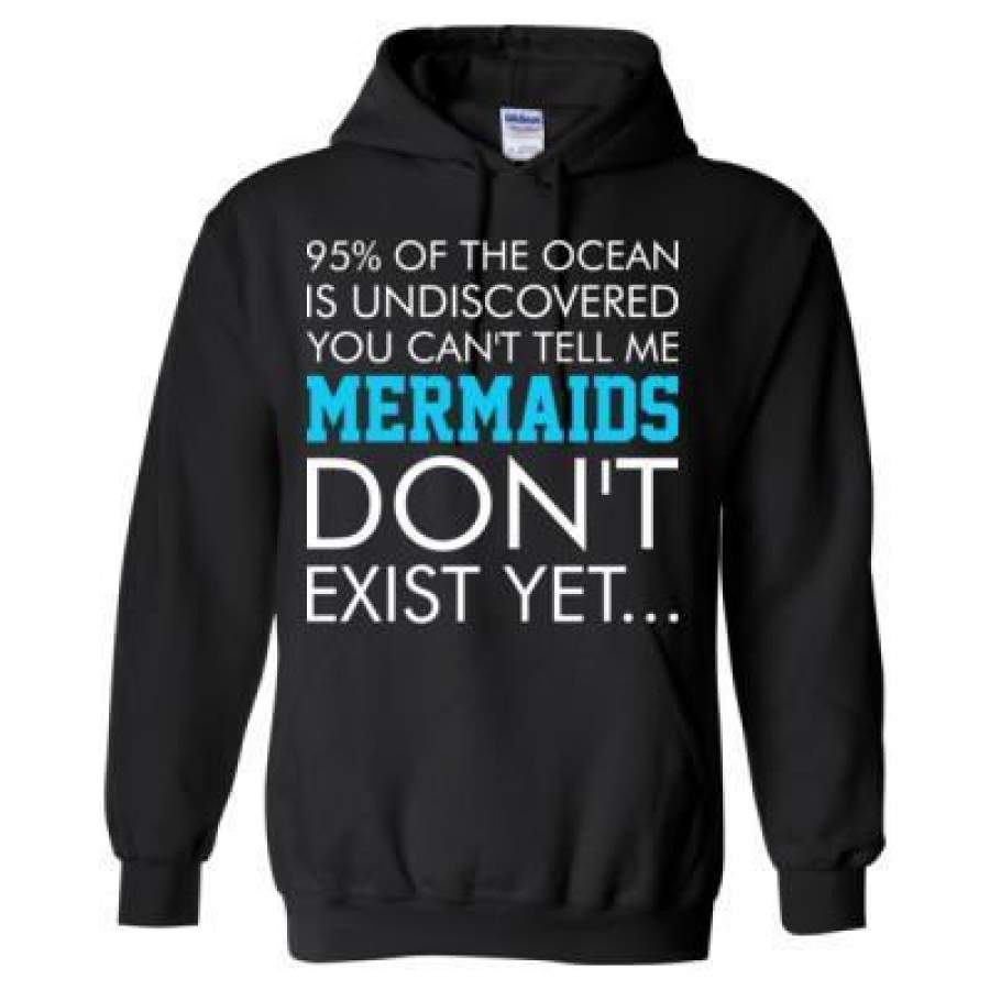 AGR 95 Perc Ocean Undiscovered You Cant Tell Mermaids Dont Exist – Heavy Blend™ Hooded Sweatshirt