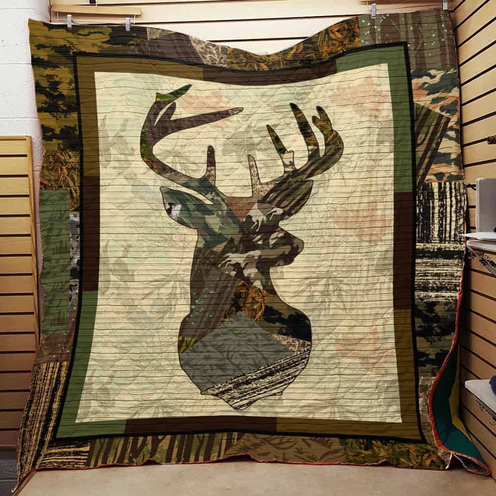 Reindeer  Animal  Quilt Blanket