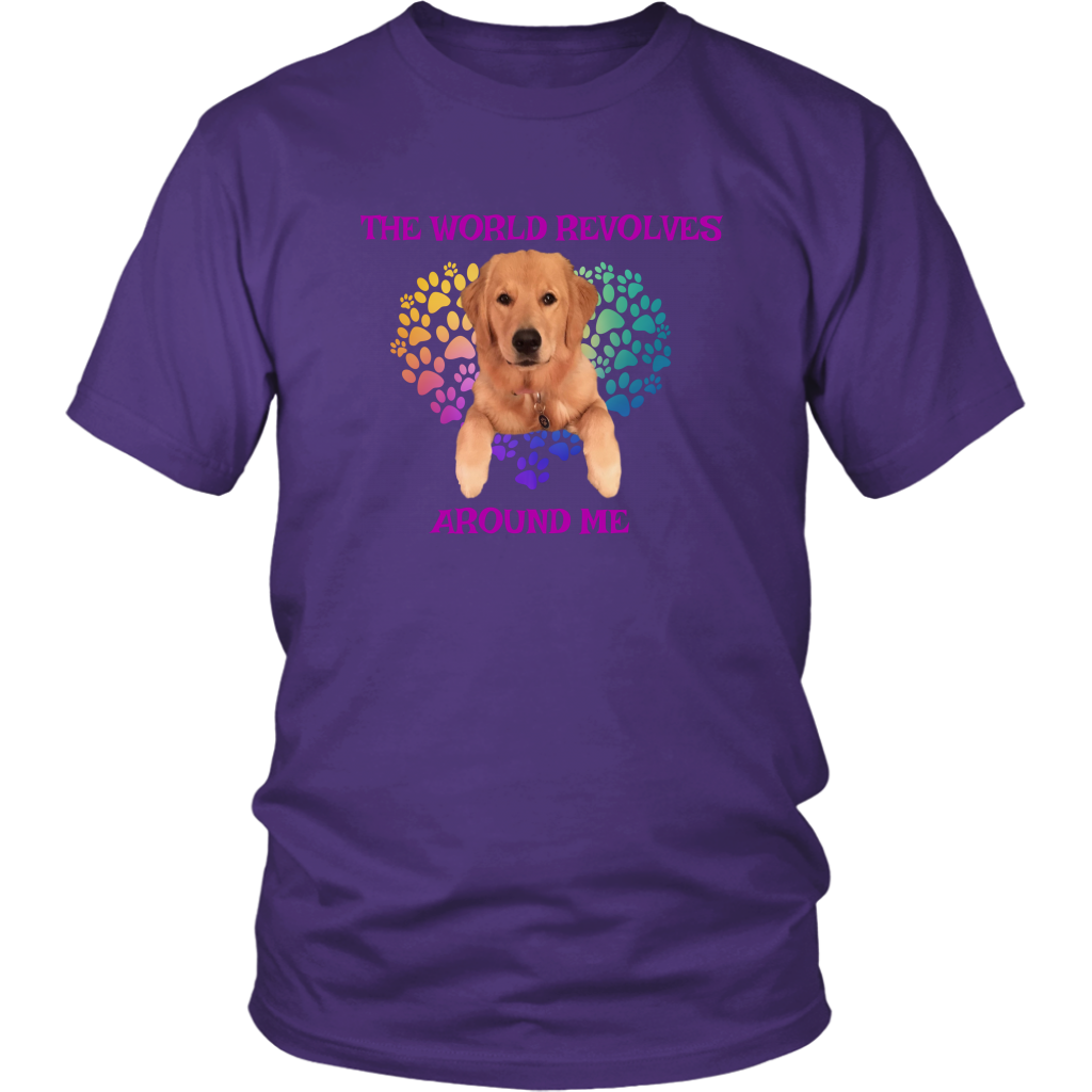 Rosebud World Shirt – Golden Retriever
