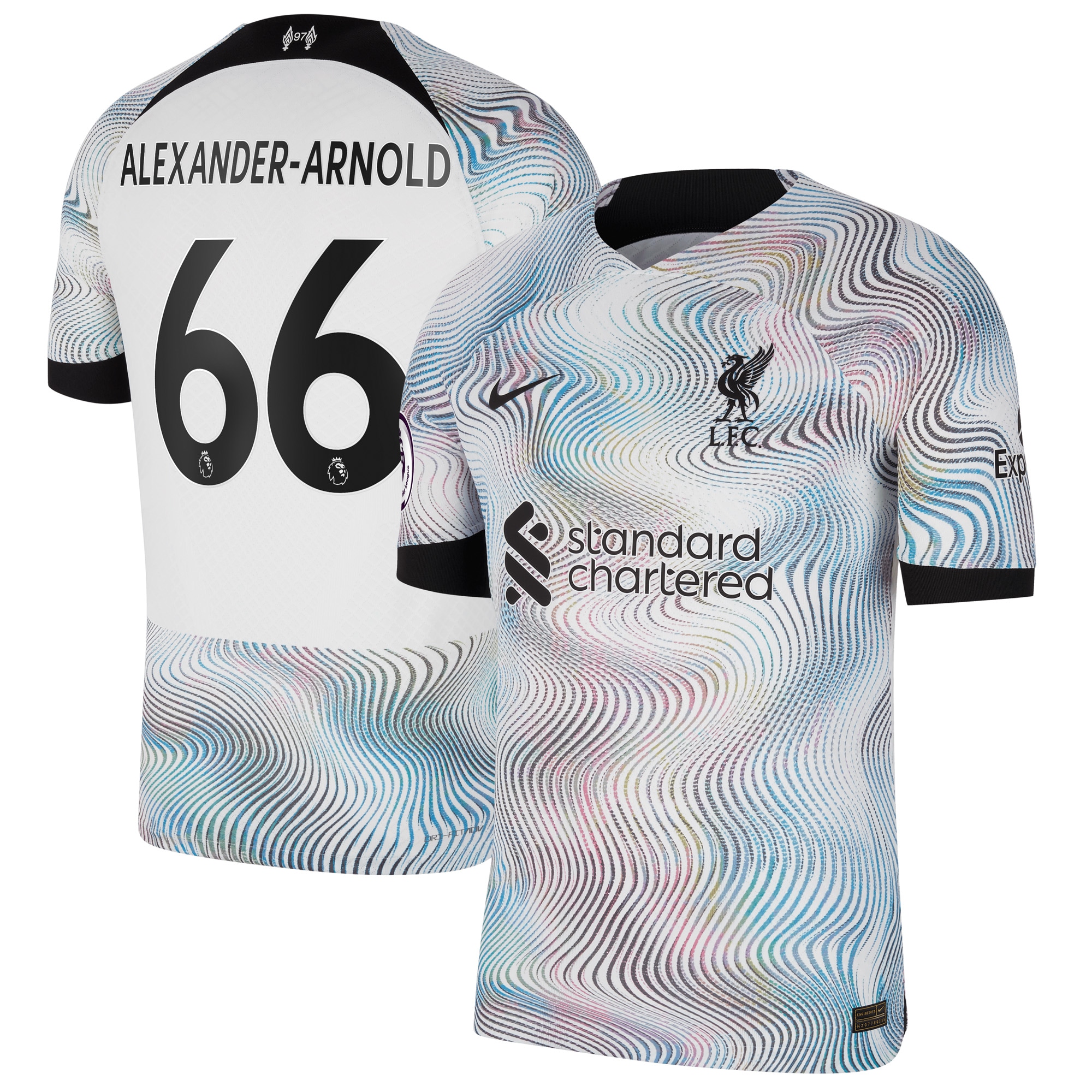 Trent Alexander-Arnold Liverpool 2022/23 Away Vapor Match Authentic Player Jersey – White