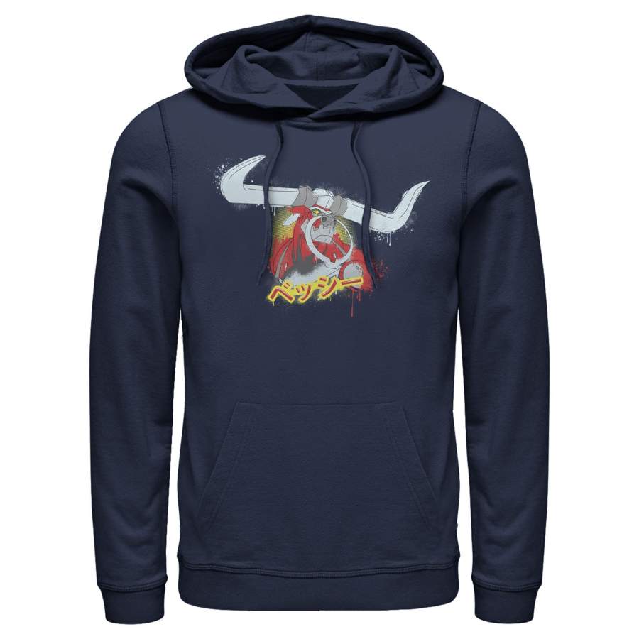 Cannon Busters Men’s Bull Cadillac Paint Drip  Lightweight Hoodie