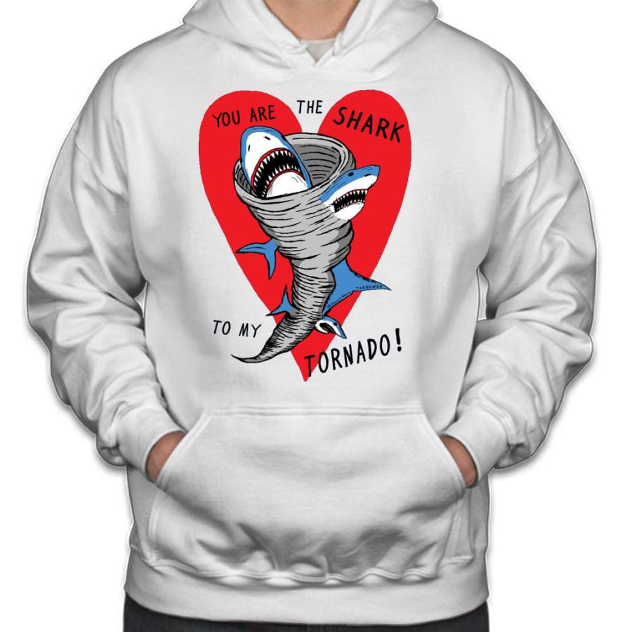 Shark To My Tornado Hoodie