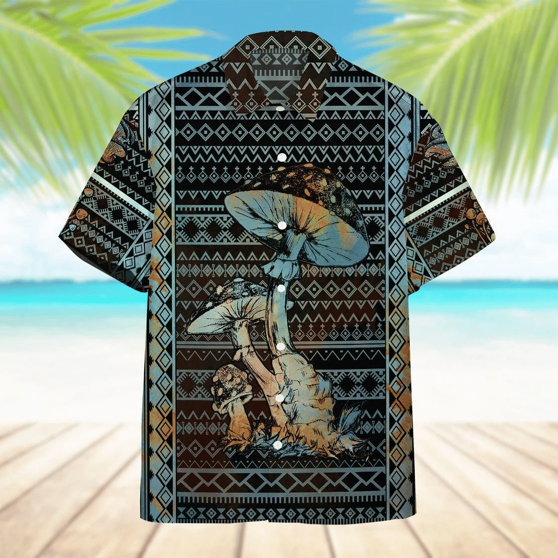 Mushroom Hawaii Shirt Unisex Adult Ha44825