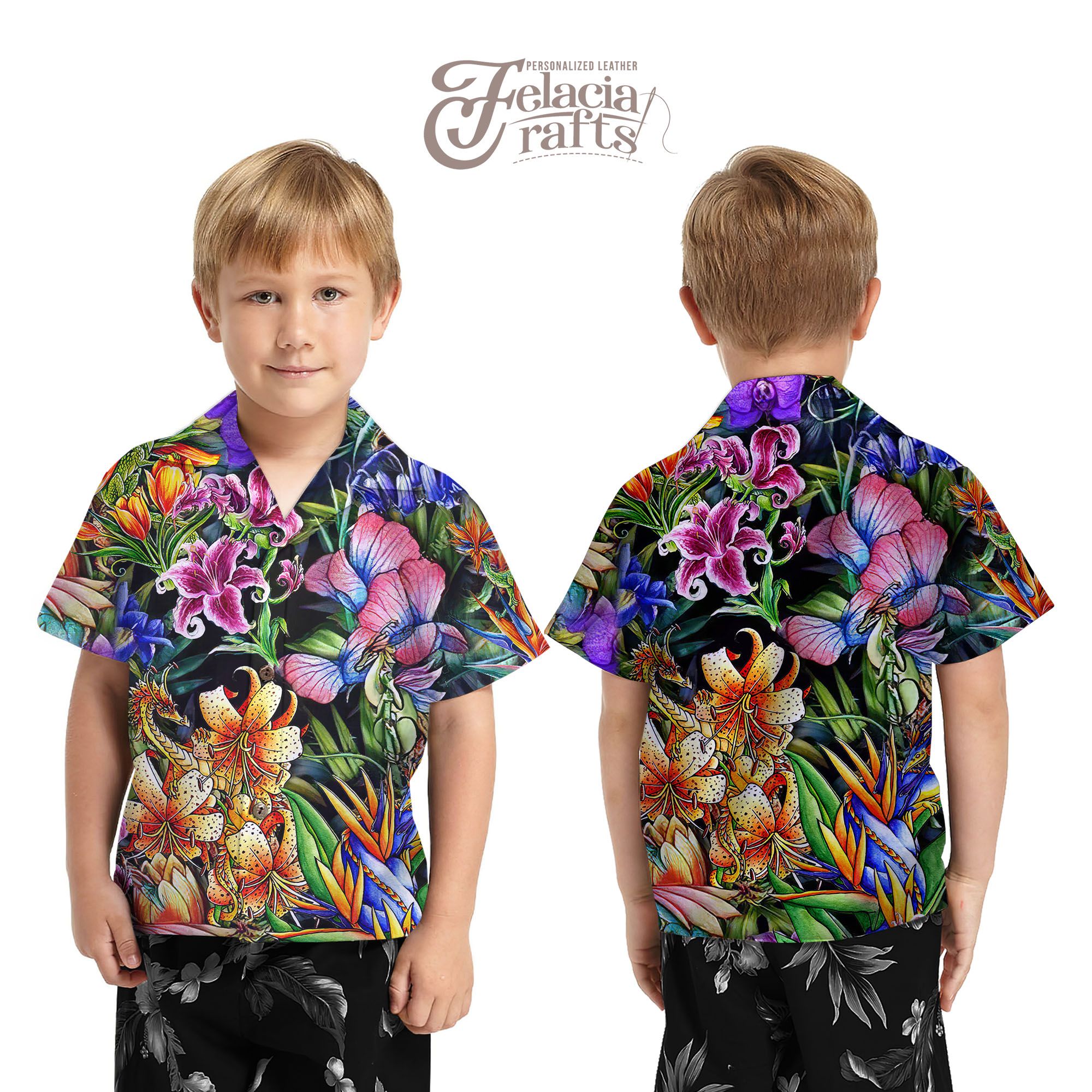 Felacia Shirt Tropical Hawaiian Ha34743