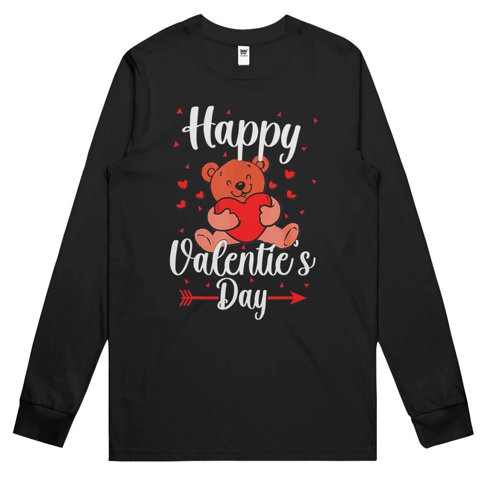 Happy Valentine’S Day, Long Sleeve T Shirts