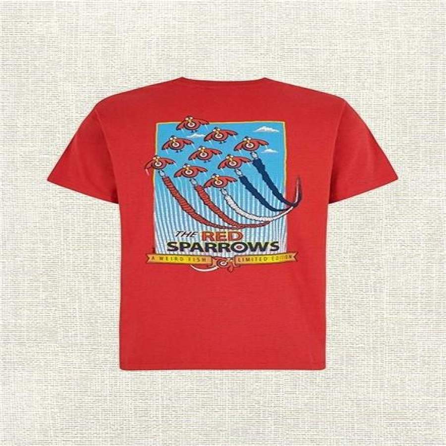 Weird Fish Red Sparrows Artist T-Shirt