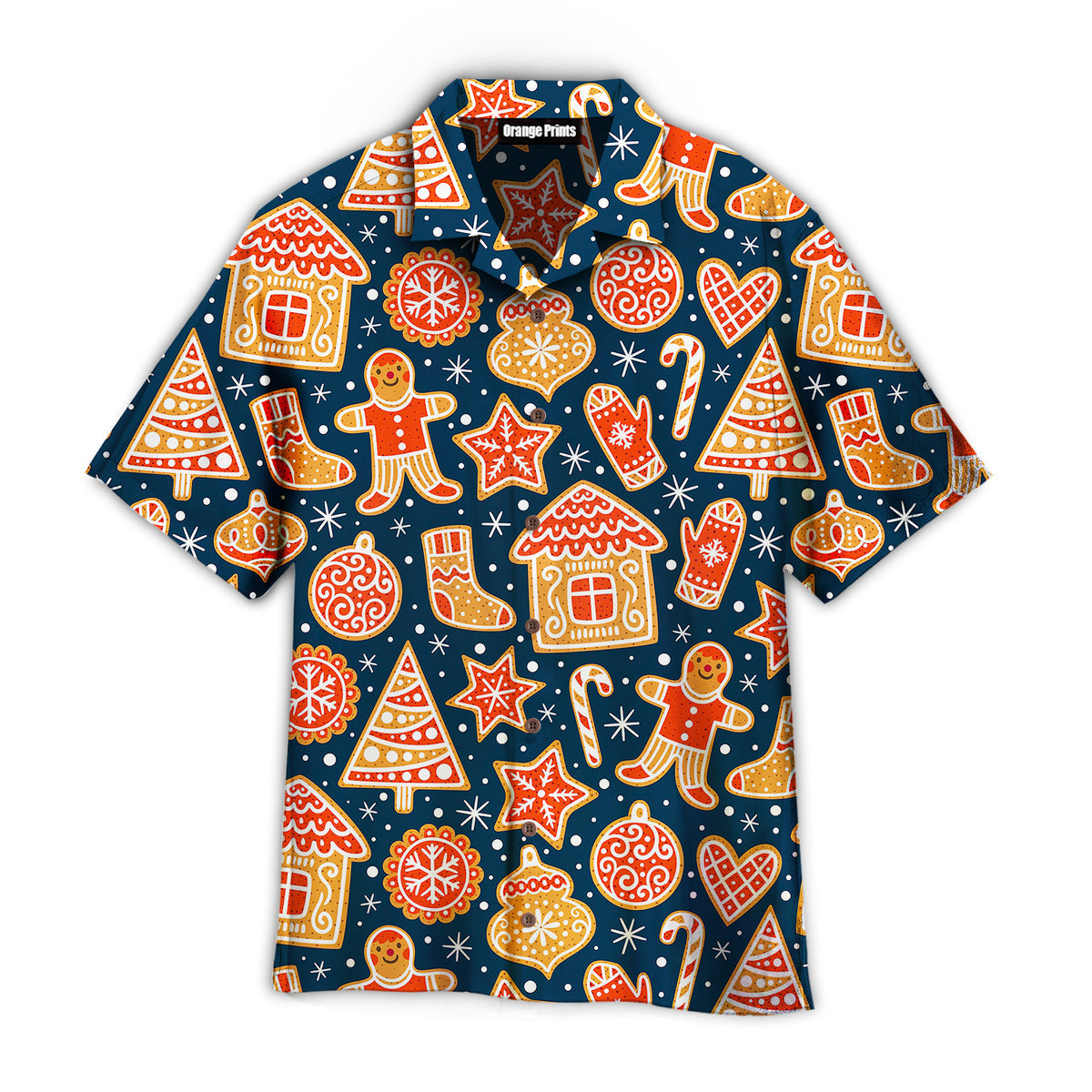 Christmas Gingerbread Cookies Hawaii Shirt For Men And Women Ha26949