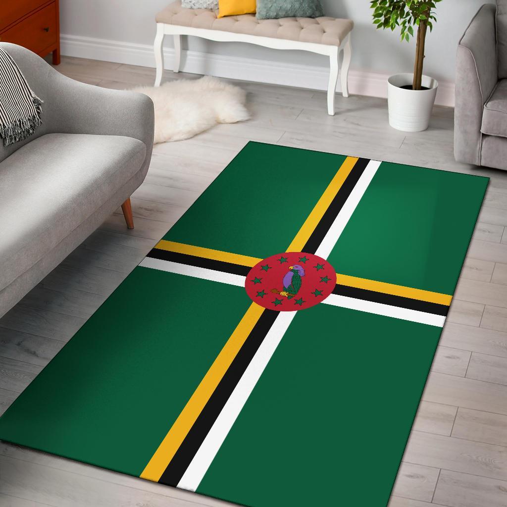 Dominica Flag Area Rug