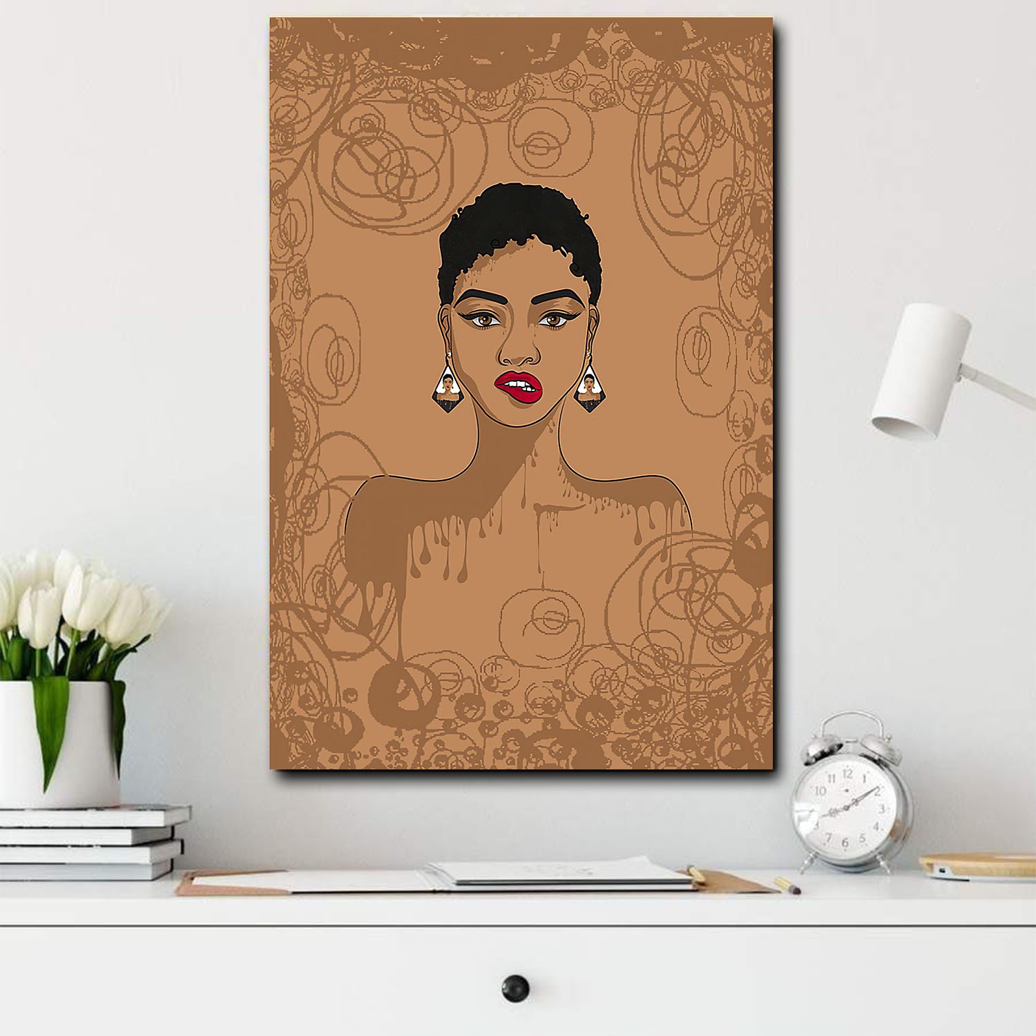 African American Canvas African American Women Painting Black Home Decor