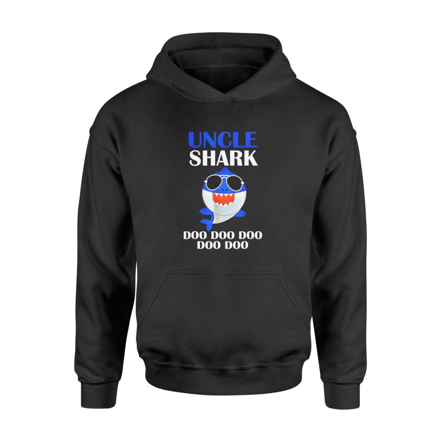 Animals gift idea Uncle Shark Doo Doo T-Shirt – Standard Hoodie