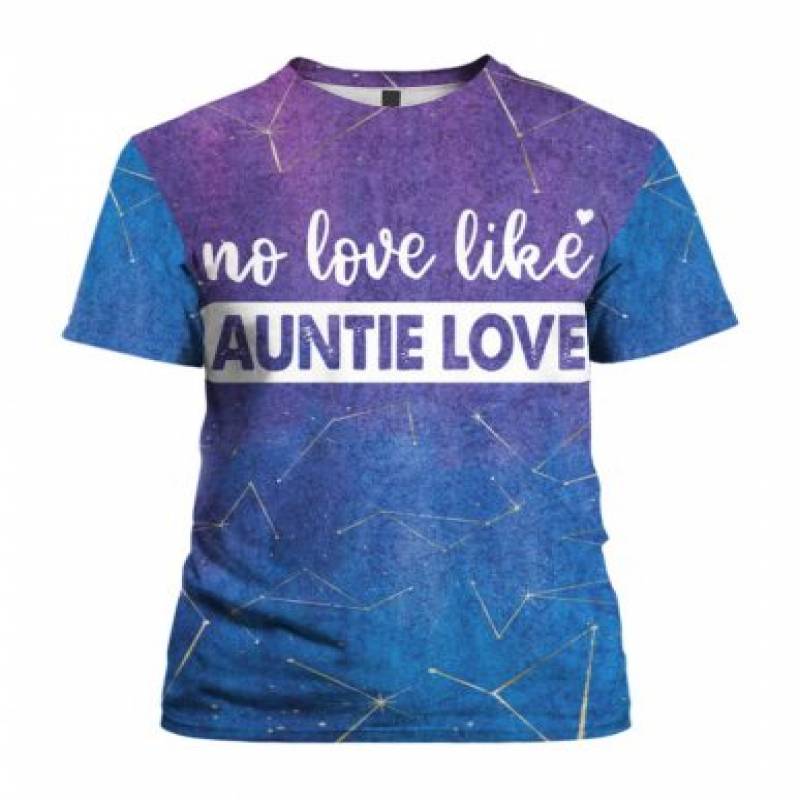 3D hoodie No Love Like Auntie Love