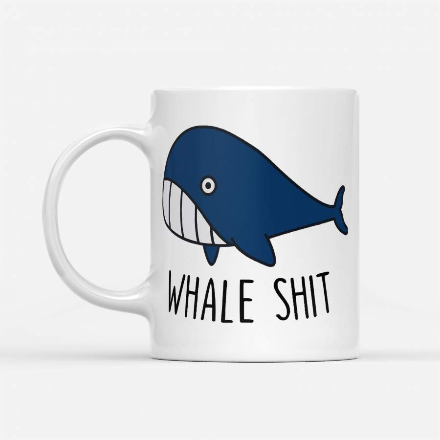 Whale Shit – White Mug