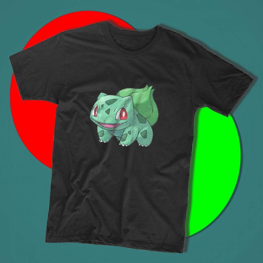 Pokemon Characters Bulbasaur Men’S T Shirt