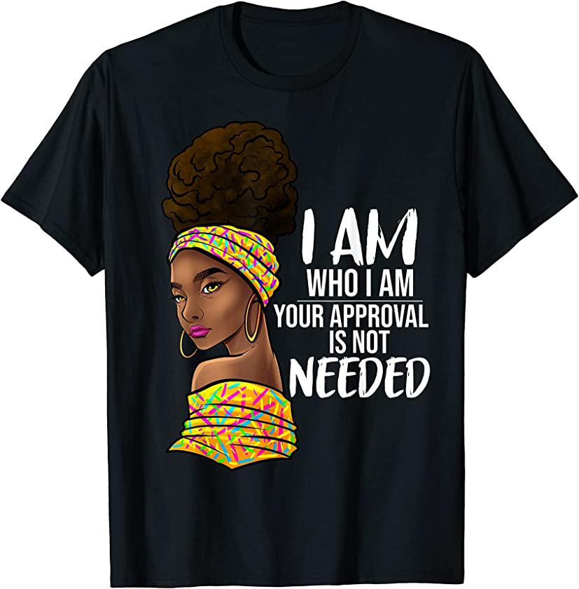 Sassy Black Woman Proud Black African American Ladies T-Shirt