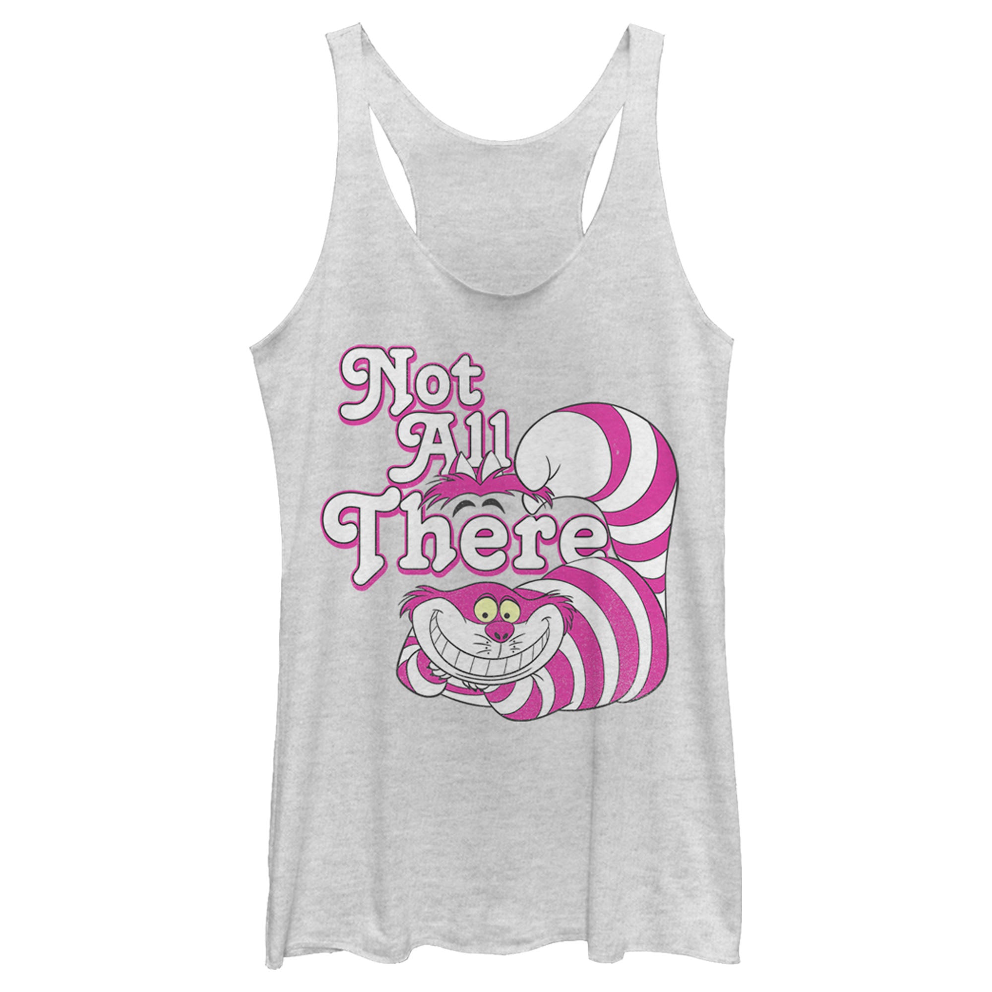 Women’S Alice In Wonderland Not All There Racerback Tank Top