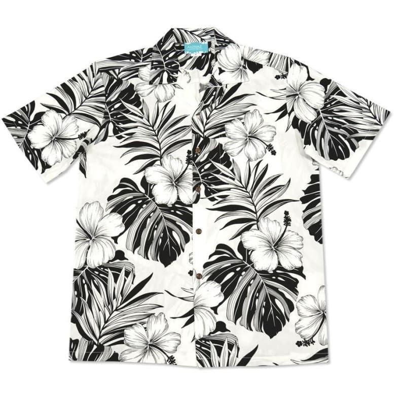 Waikiki White Amazing Design Hawaii Shirt Ha91815