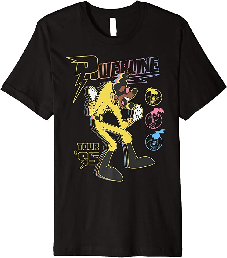 A Goofy Movie Powerline Tour ’95 Premium T-Shirt