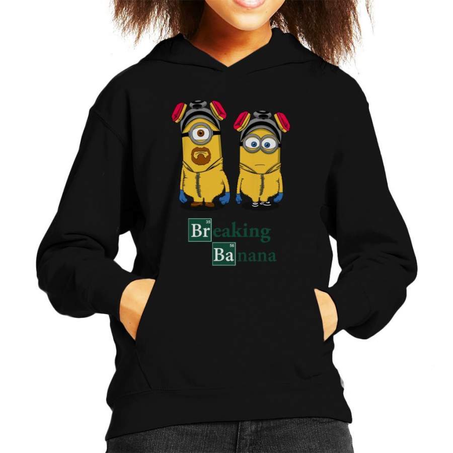 Breaking Bad Banana Minions Kid’s Hooded Sweatshirt