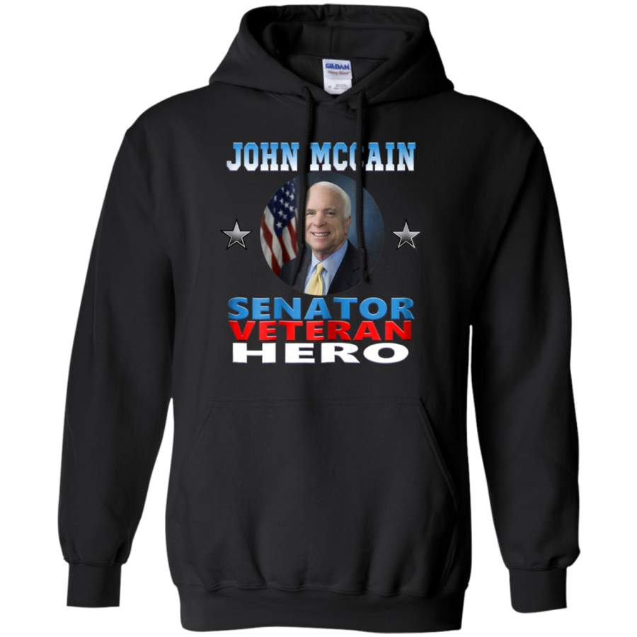 AGR John McCain Senator Veteran Hero Hoodie