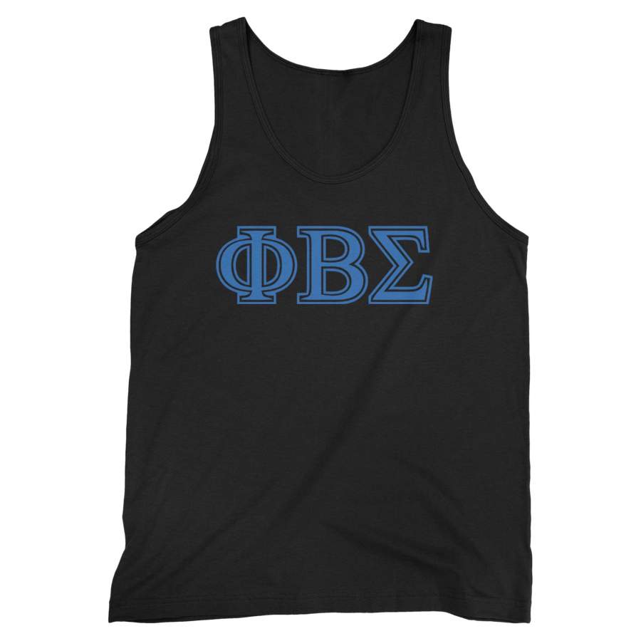 Phi Beta Sigma Greek Letters Man’s Tank Top Mens