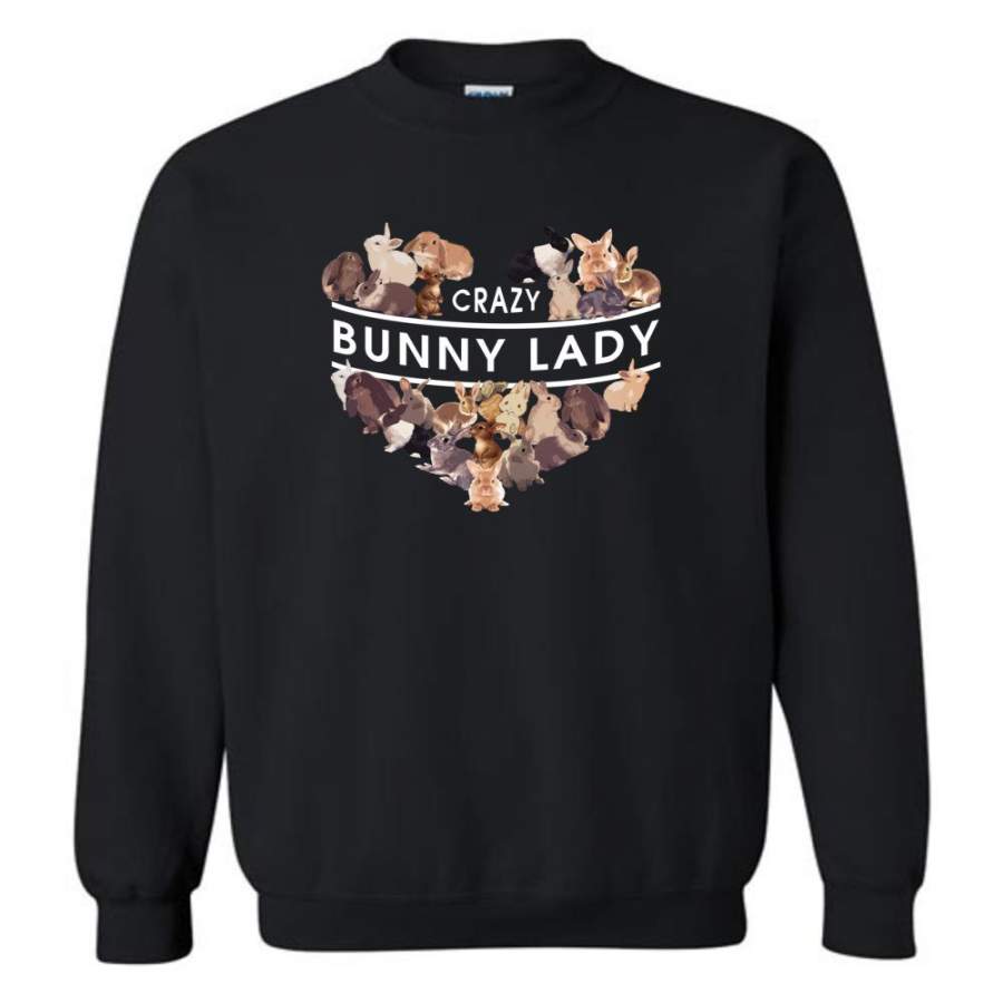 Crazy Bunny Lady – Sweatshirt