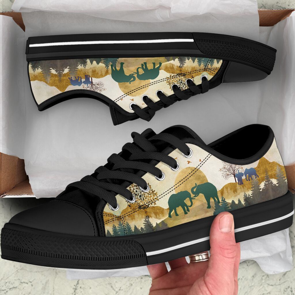 Elephants Forest Low Top Shoes