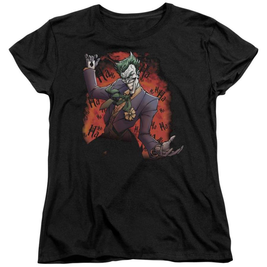 Batman – Joker’s Ave Short Sleeve Women’s Tee