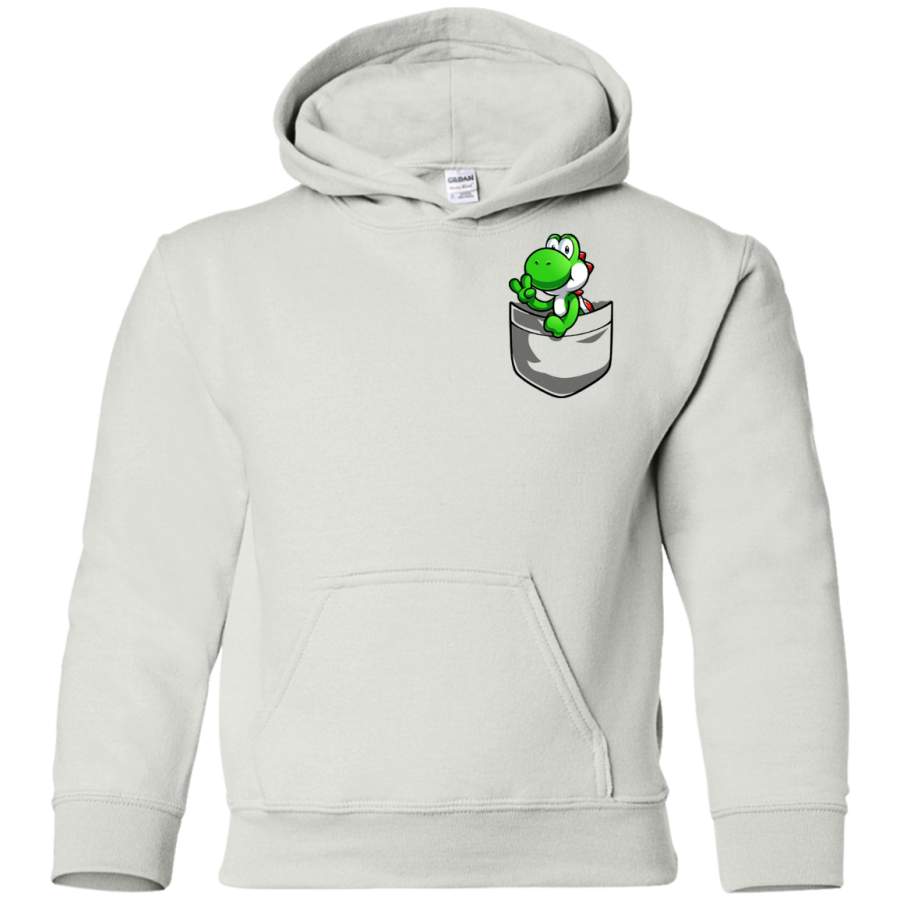 AGR Pocket Yoshi Tshirt Youth Pullover Hoodie