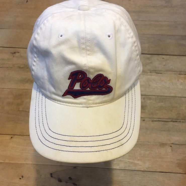 Vintage 90S Polo Script Ralph Lauren Cap Shirt