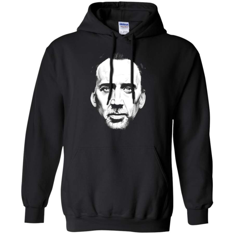 Nicolas Cage Face Pullover Hoodie