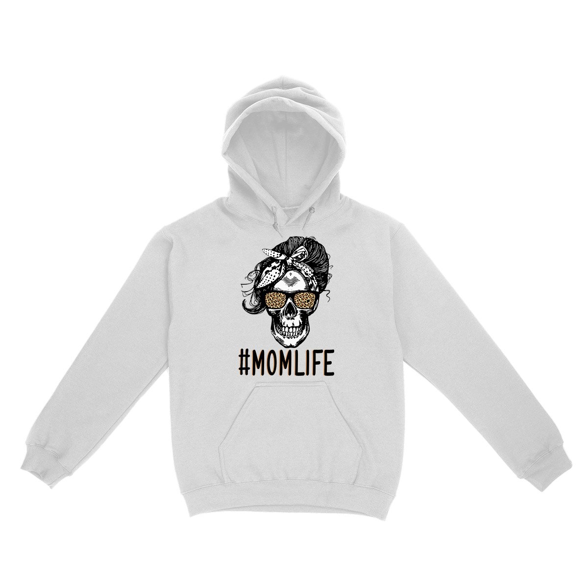 Skull Leopard Momlife Ez03 0304 Hoodie