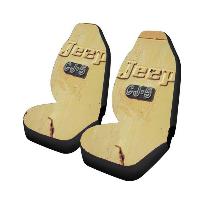 Jeep Cj5 Logo Car Seat Covers