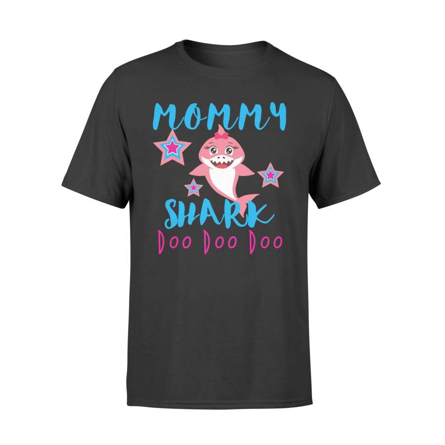 Birthday Shirt Mommy Shark  – Shark Family Tshirt – Standard T-shirt