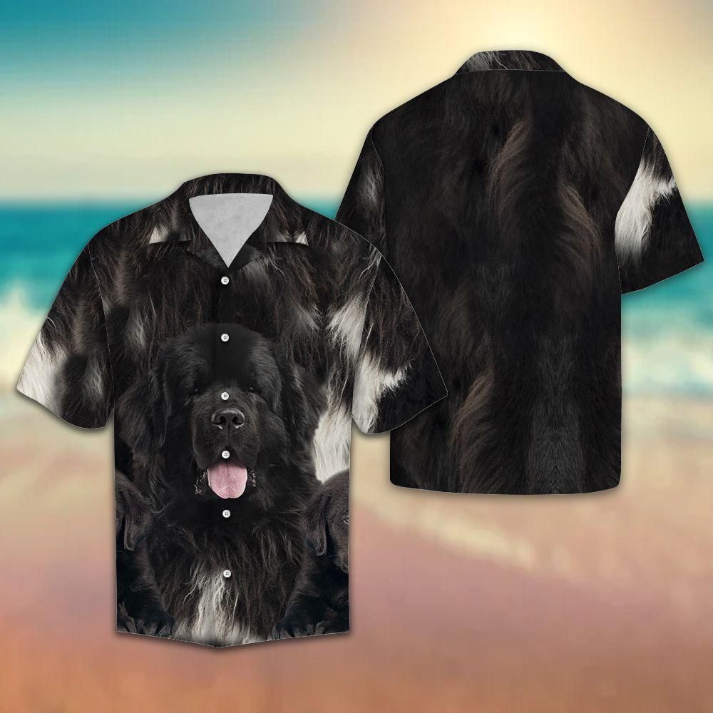 Awesome Newfoundland Aloha Hawaiian Shirt Colorful Short Sleeve Summer Beach Casual Shirt For Men And Women