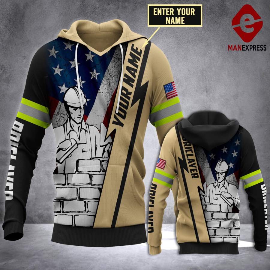 TT CUSTOMIZE BRICKLAYER – GREAT 3D HOODIE JMG