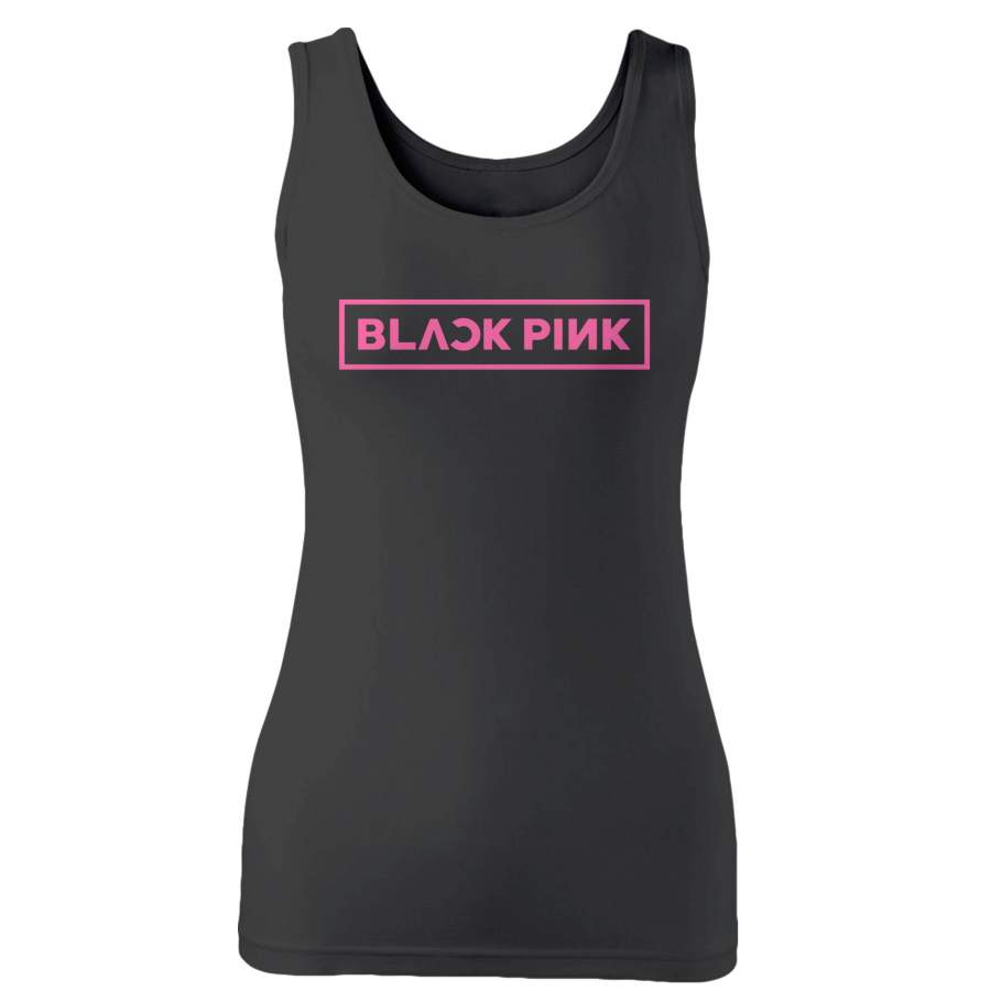 Blackpink Logo Pink Kpop Woman’s Tank Top