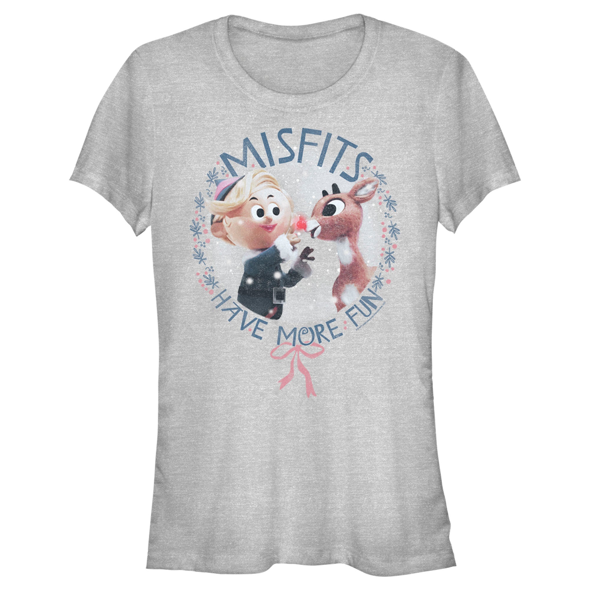 Rudolph The Red-Nosed Reindeer Junior’S Misfits Have More Fun  T-Shirt