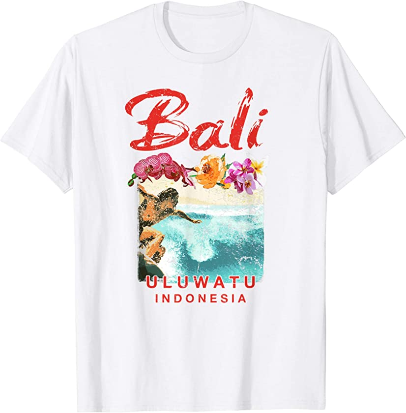 BALI Indonesia ULUWATU Surf Vintage Surfing T-Shirt