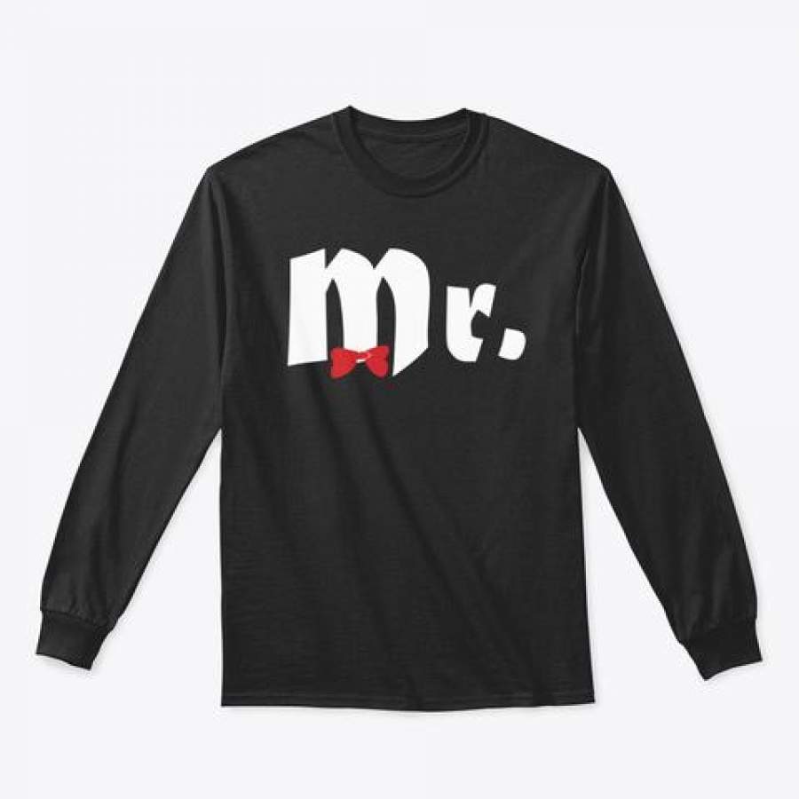 Valentine Couple Mr Mrs Unisex Long Sleeve