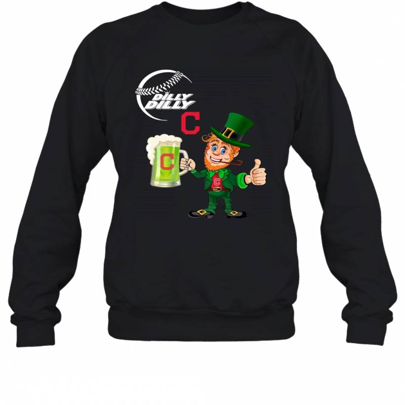 Cleveland Indians Dilly Dilly Saint Patrick Day Sweatshirt