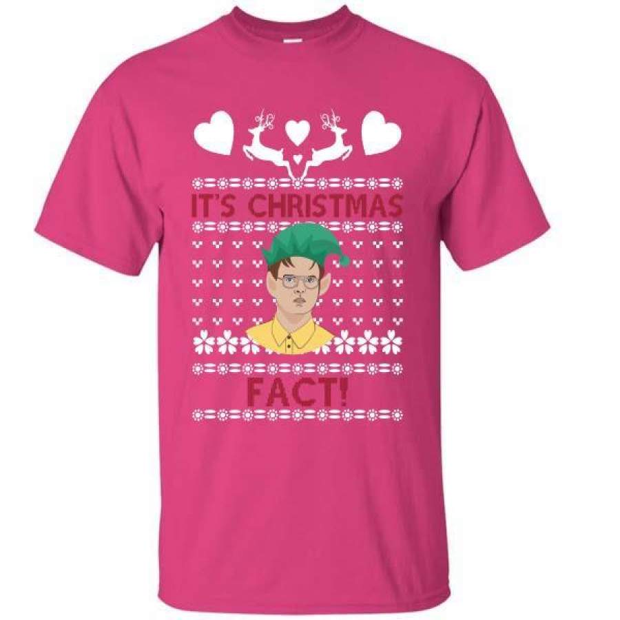 Dwight Shrute It’s Christmas Fact T-Shirt